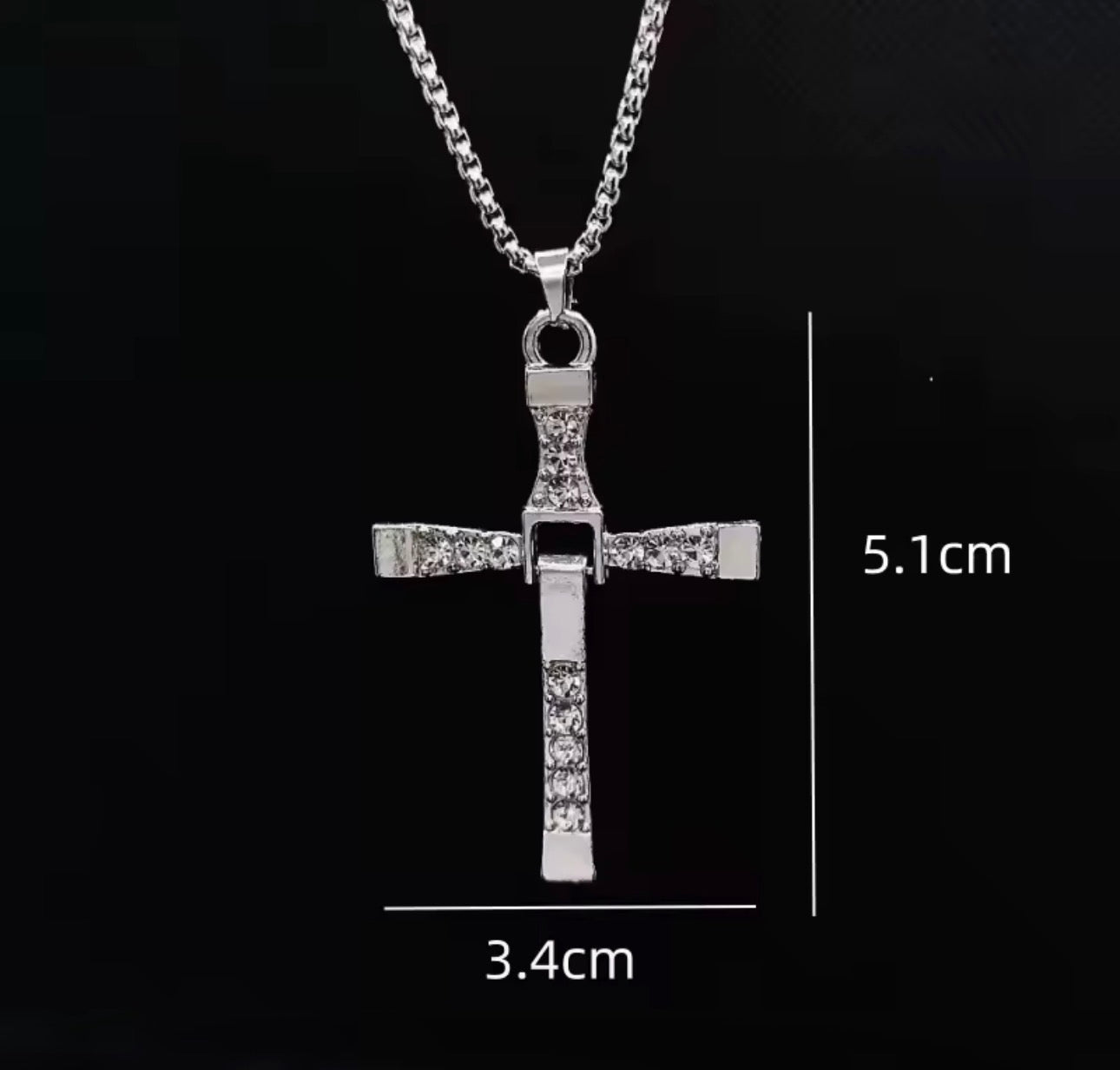 FastChains — Street Cross Necklace